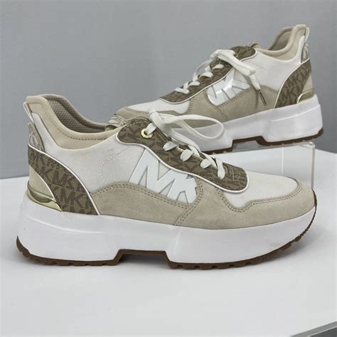 michael michael kors muse mesh and logo trainer|MICHAEL MICHAEL KORS Muse Mesh and Logo Trainer.